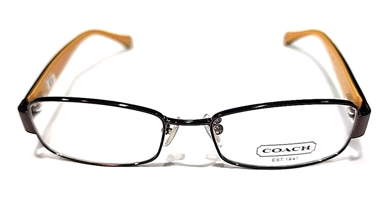 Coach HC5001 Taryn 9023 Dark Brown Metal Rectangle Eyeglasses 50-16 135 New gallery