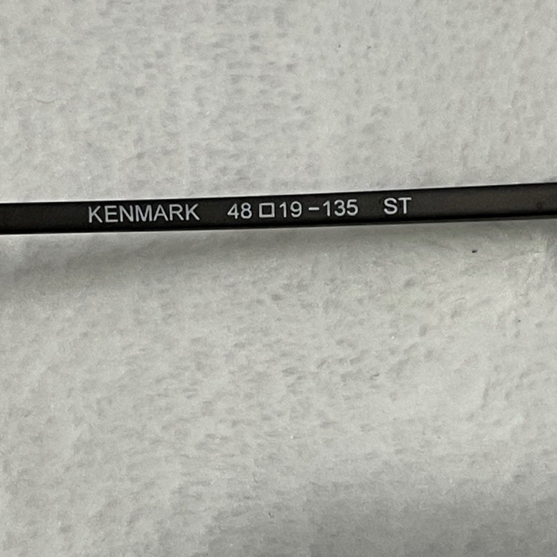 Hush Puppies Kenmark HP365 Gunmetal Rectangular Eyeglasses Frames 48-19-135 ST gallery