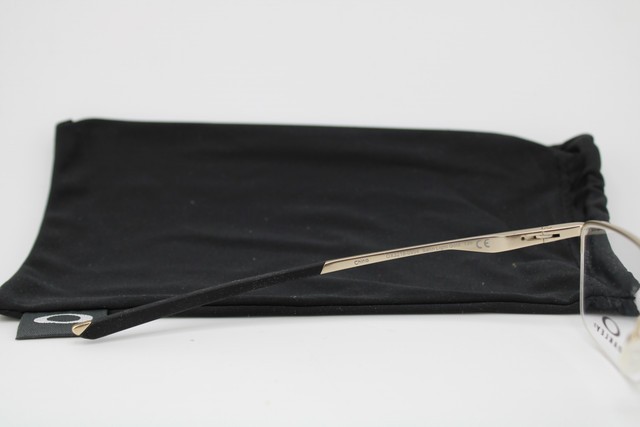 NEW OAKLEY OX3218-0954 SOCKET 5.5 LIGHT GOLD BLACK AUTHENTIC EYEGLASSES 54-18 gallery