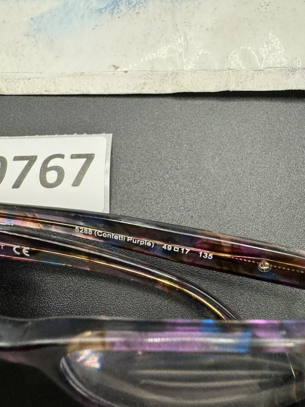 COACH HC 6065 5288 BLUE PURPLE AUTHENTIC EYEGLASSES 49-17 gallery