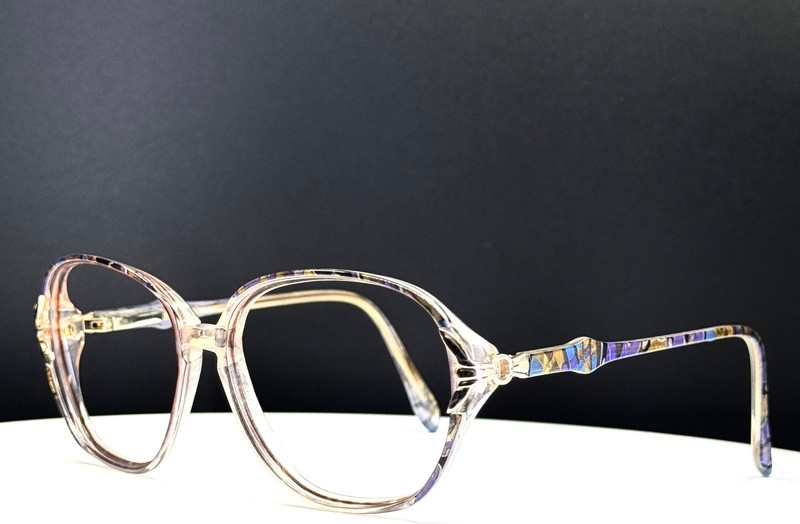 VTG UNBRANDED Butterfly VI Womens Clear Multi Butterfly Eyeglasses FRAMES ONLY gallery