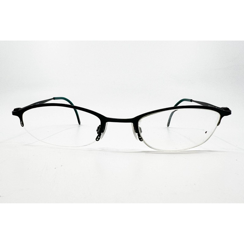 Rodenstock Eyeglasses Womens Black R 4328 B Titanium Semi Rimless 47-20-135 gallery