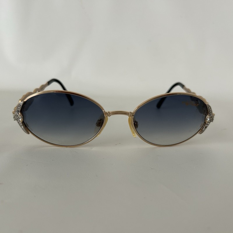 Caviar M 6748 Eyeglasses FRAMES 16 Brown 56[]18-135 Gold Champagne Series for gallery