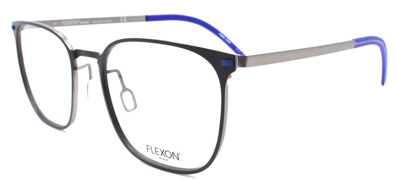 Flexon B2029 034 Men’s Eyeglasses Dark Gunmetal 53-20-145 Flexible Titanium