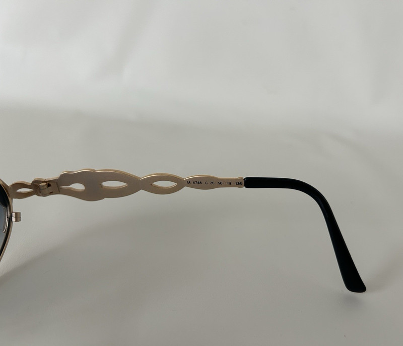 Caviar M 6748 Eyeglasses FRAMES 16 Brown 56[]18-135 Gold Champagne Series for gallery