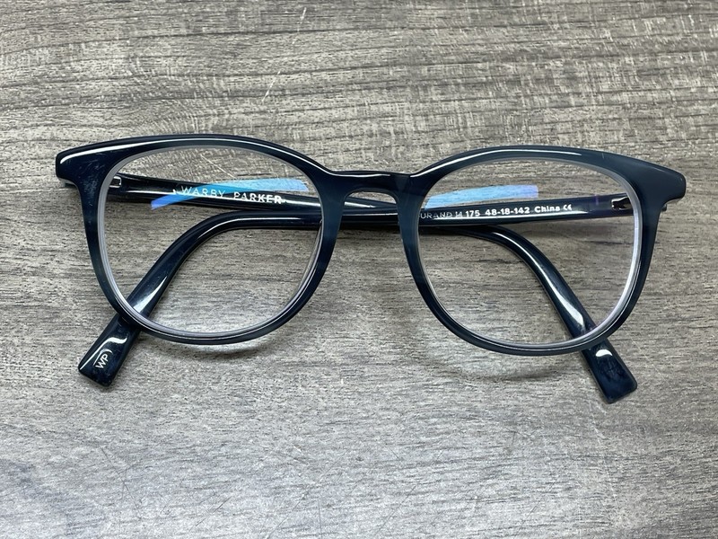 Warby Parker Durand M 175 Pacific Blue Eyeglasses Frames 48[]18-142