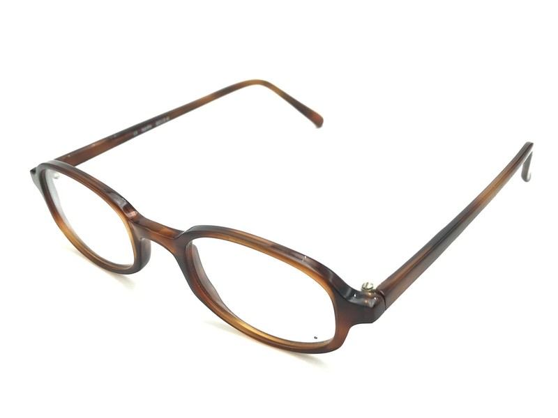 OPDO 2313-6 Tortoise Oval Eyeglasses Frames Vintage 44-22 NOS gallery