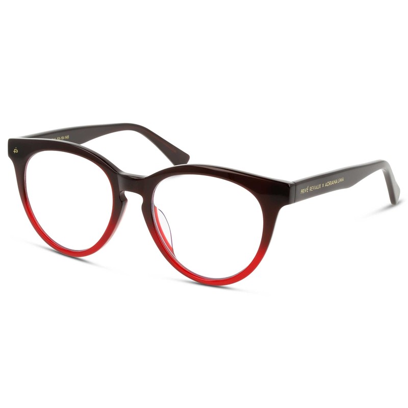 Prive Revaux Women’s Eyeglasses Blue Light Lens Cranberry Frame The Julia-Merlot