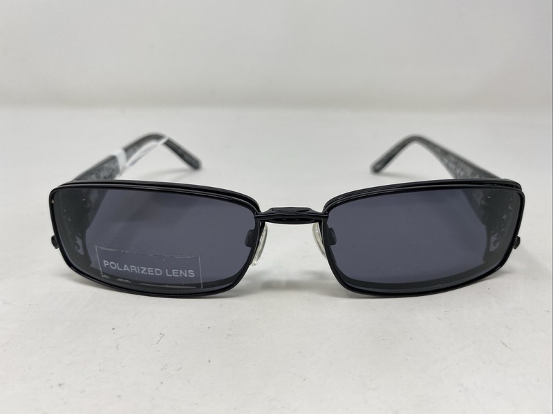Takumi Easy Clip T9922 90 55-17-135 Black Eyeglasses Frame w/ Clip-On IS54