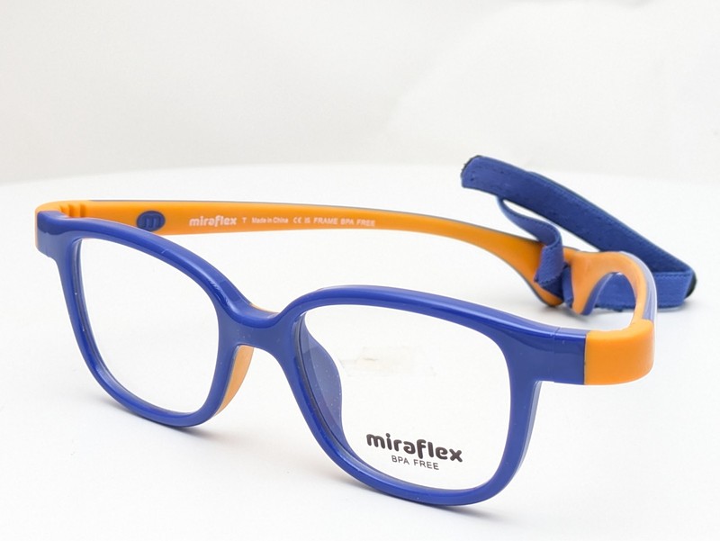 Miraflex MF 4005 K584 Blue Kids Eyeglasses Frames 42-15-120