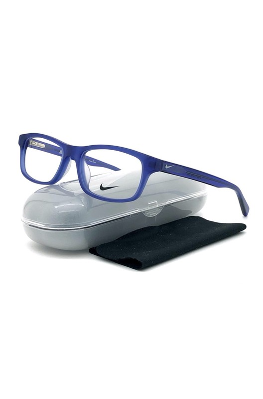 Nike Kids 5014 430 49mm Racer Blue w/Demo Lens Eyeglasses 49-15-130mm