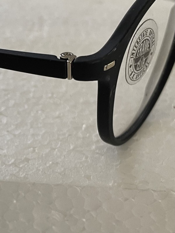 Vari VR9 /49-19-140/Matte black Full Rim Eyeglasses Frame/Harry Potter Style gallery