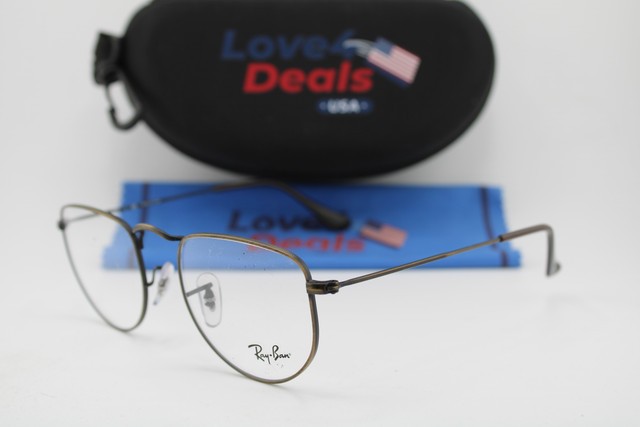 NEW RAY-BAN RB 3956V ELON 3117 GUNMETAL BROWN AUTHENTIC EYEGLASSES 50-20