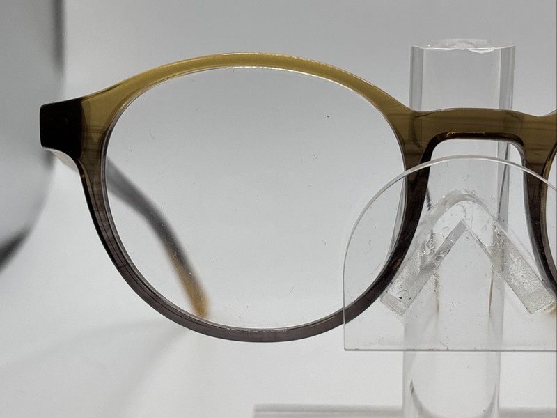 Charmossas Mayumba HOBR 49/20-140 Tan/ Brown Full Rim Oval Eyeglass Frames gallery