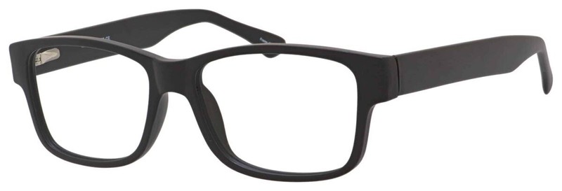 Men’s Eyeglasses Frame Enhance EN4075 Glasses Frame Size 60-20-160 Matte Black