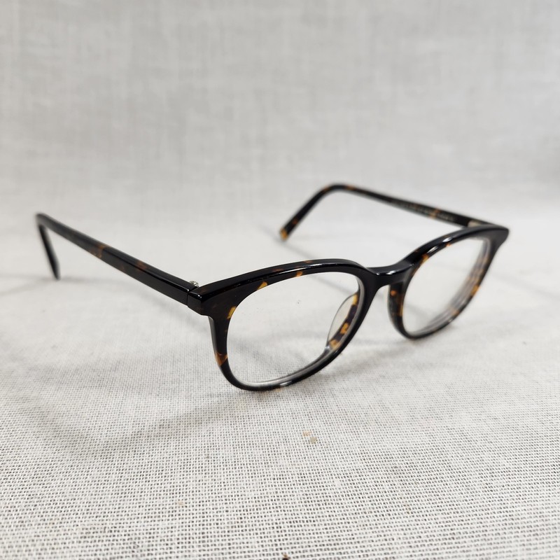 Warby Parker Durand N 200 Brown Tortoise Eyeglasses Frames 47-18-145mm Designer