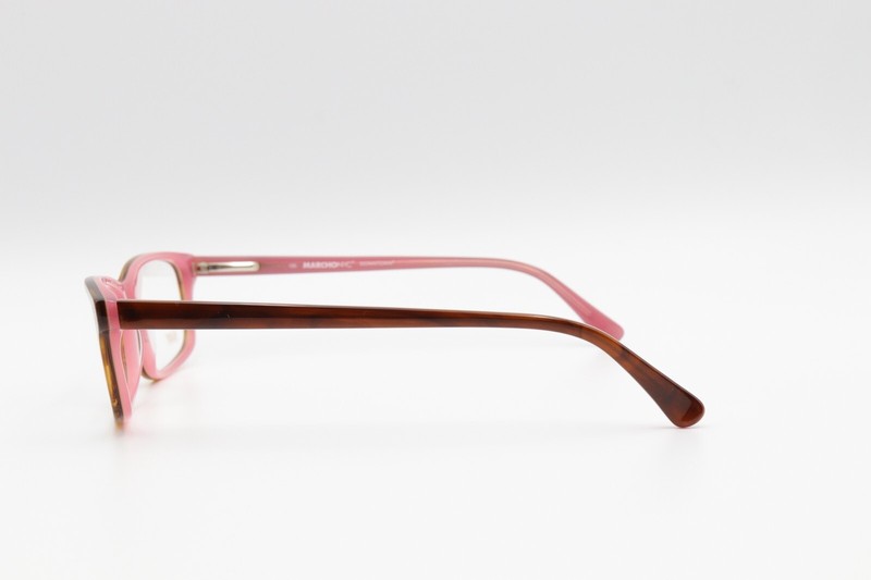 MARCHON NYC M220 254 Brown Tortoise on Pink 50-16-135 Frames Flex Hinge L138 gallery