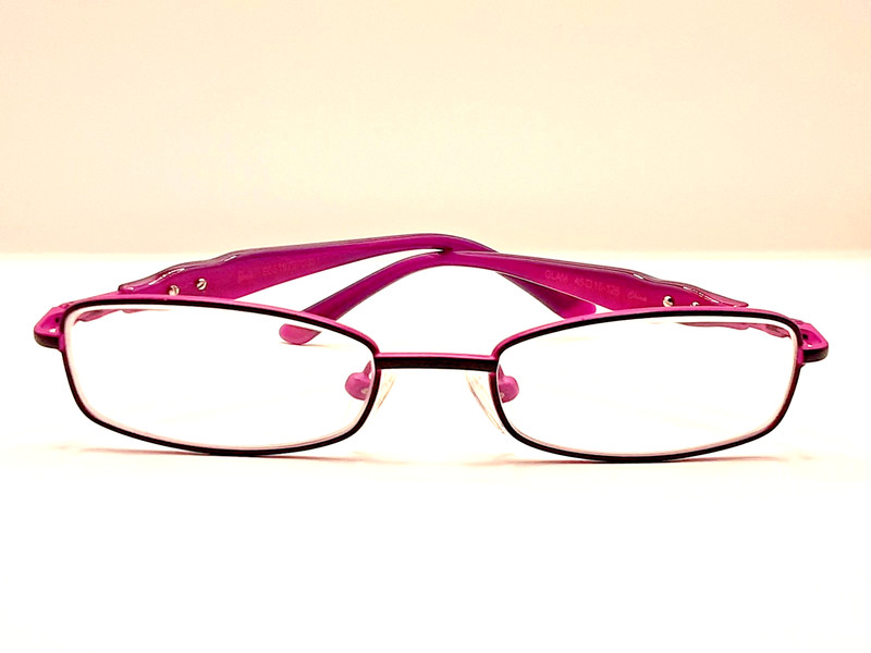 BARBIE 666197970351 GLAM Fushia/Black, Full Rim, Frame Only 45-16-126 16/E9