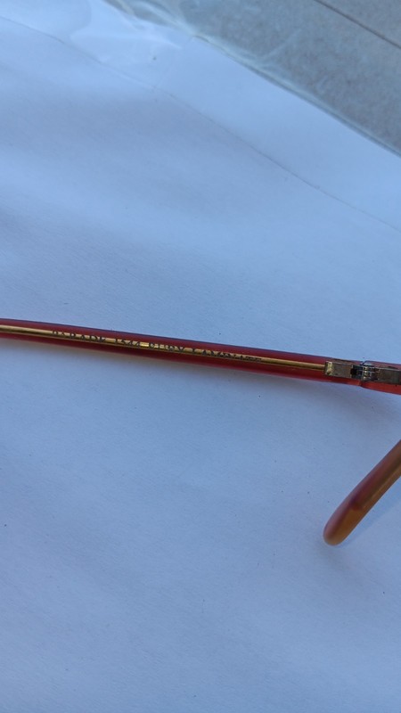Parade Eyewear 1544 ORANGE LAMINATE Full Rim Eyeglasses Frame gallery