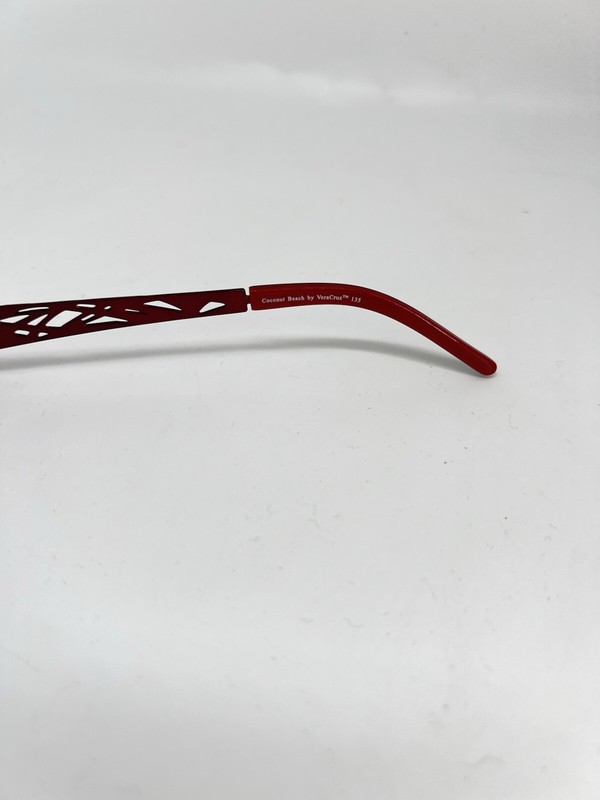 Coconut Beach by Vera Cruz 135 Red Eye Glasses Frame gallery