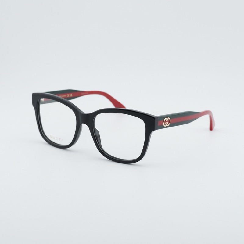 Gucci GG0038ONN 001 Black 54mm Eyeglasses New Authentic