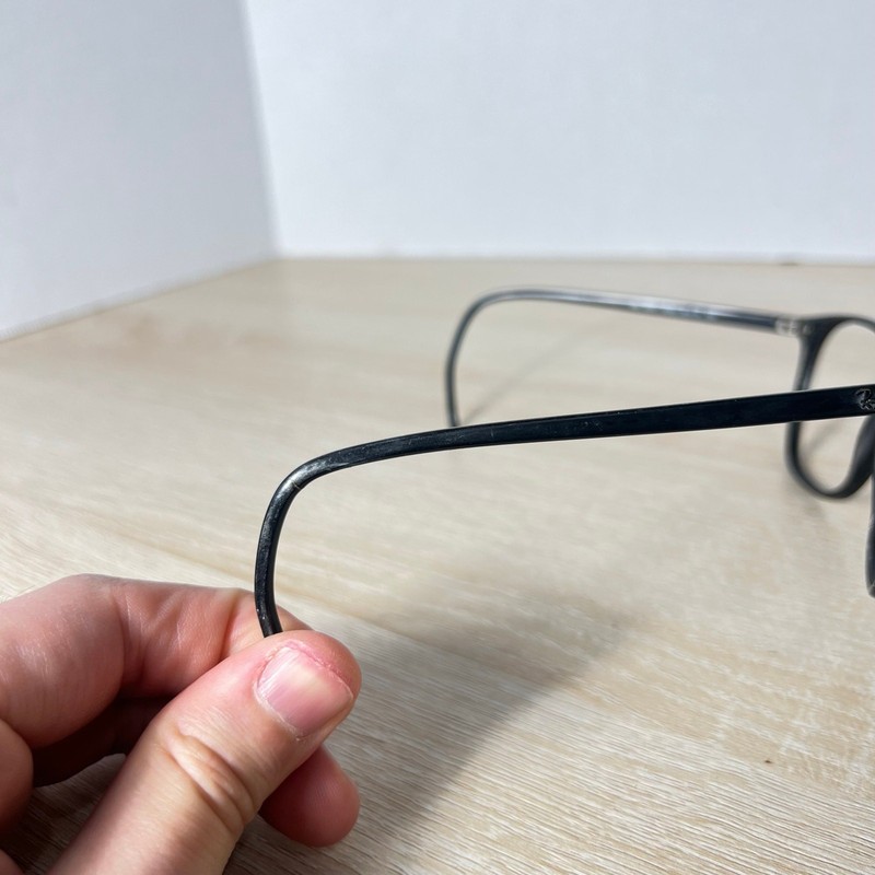 Ray-Ban RB5387 2000 Eyeglasses PARTS ONLY Black Square 54-18-150 FRAMES ONLY gallery