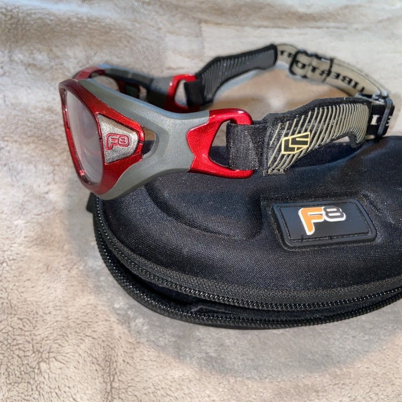 (R92) Liberty Sport Eyeglasses Frame MX20 Rec Specs MAXX ASTM F803 Red 51 17 gallery