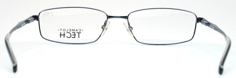 CAMELOT TECH Summit Steel Blue Womens Rectangle Eyeglasses Frames 54-16-140 B:28 gallery