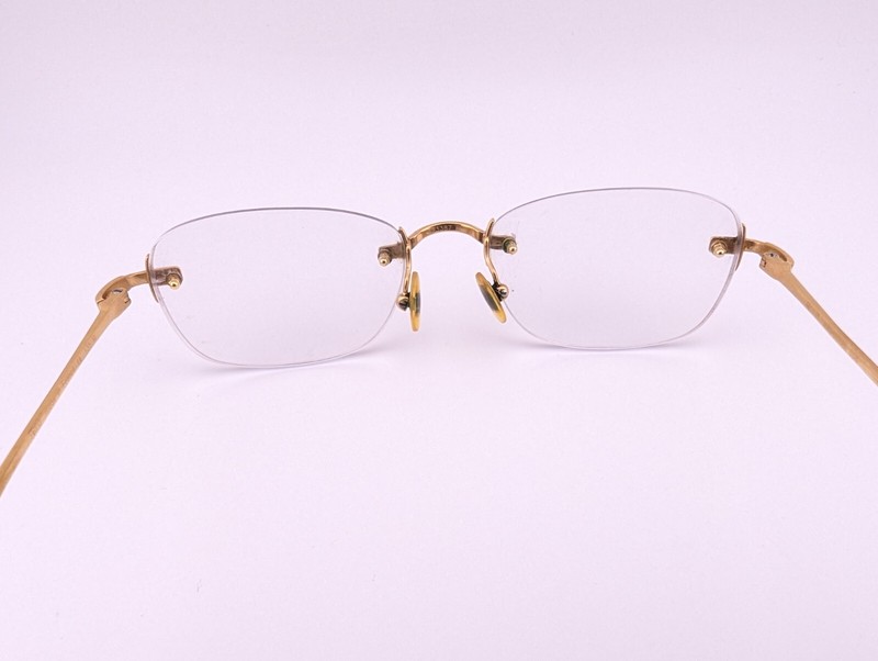 Fred Eyeglasses, Frames Only, Manhattan 723387 006, ..-..-135, Rimless, France gallery