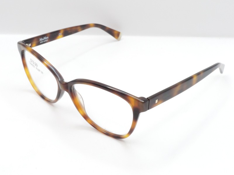 MAX MARA MM 1294 WOMEN'S FULL RIM EYEGLASS FRAMES 05L BROWN LARGE 56-145 NWD* gallery