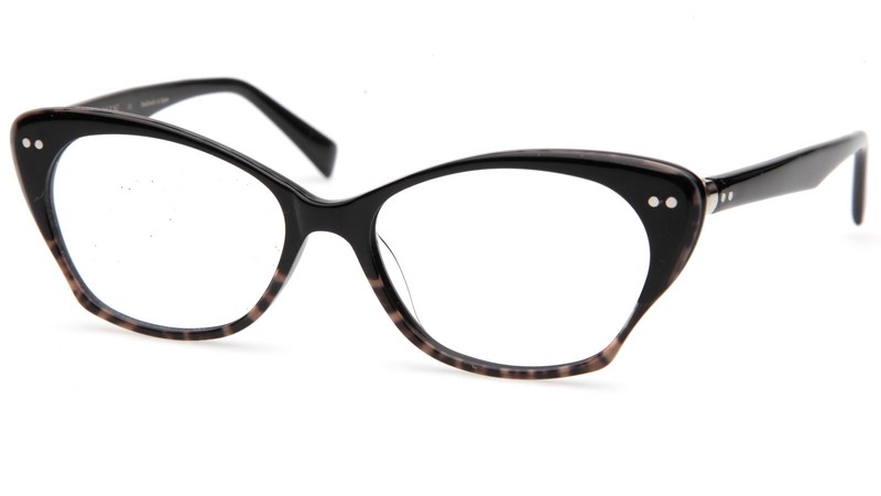 New SERAPHIN HALIFAX / 8132 Black Leopard Eyeglasses 52-16-140mm B38mm