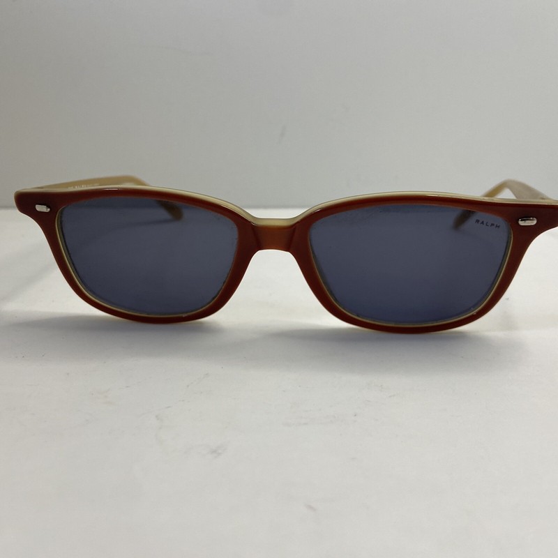 Ralph By Ralph Lauren Brown/Red Eyeglasses 50 17 140
