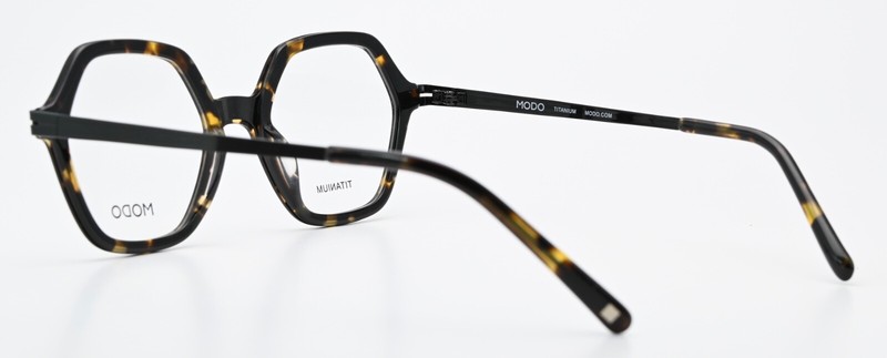MODO Glasses Frame Model 4553 TORT 48-20 142 Titanium Light Gloss Tortoise Shell gallery