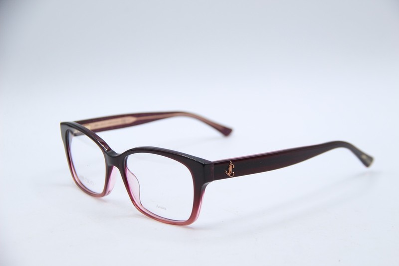 NEW JIMMY CHOO JC 270 EGL VIOLET GOLD GLITTER AUTHENTIC FRAMES EYEGLASSES 53-16