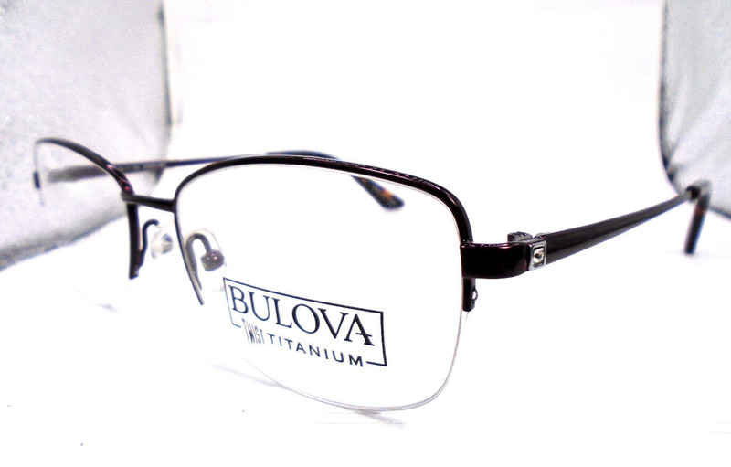 Bulova Twist Titanium HARMONIE PARK Eggplant 53-17-135 Womens Eyeglasses Frames gallery