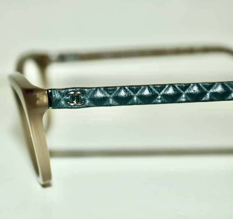 CHANEL eyeglass frames with box and accessories 3287-Q c.1416 gallery