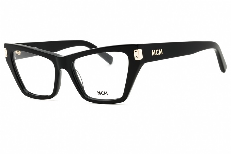 MCM MW5005 001 Eyeglasses Shiny Black Frame 53mm