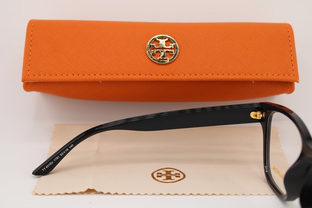 NEW TORY BURCH TY 4010U 1791 POLISHED BLACK GOLD AUTHENTIC EYEGLASSES 52-19 gallery