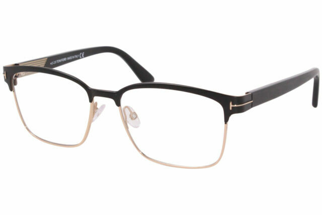 Tom Ford FT5323-002 140mm Square Men’s Sunglasses with Black Frame and…