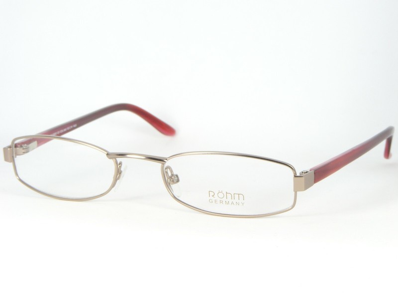 Röhm Mod. 9022 COL. 868 GOLD /RUBY EYEGLASSES GLASSES FRAME Rohm 50-19-140mm
