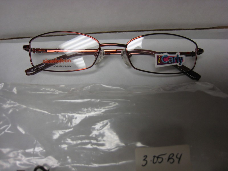 NICKELODEON NIC I CARLY WIRED BROWN 49-17-130 Eyeglass Frames New