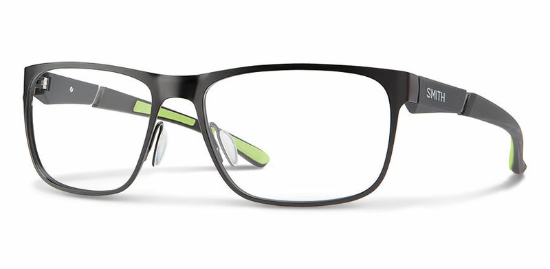 New Smith DRIVETRAIN Eyeglasses | Matte Black Reactor / Clear Demo Lens