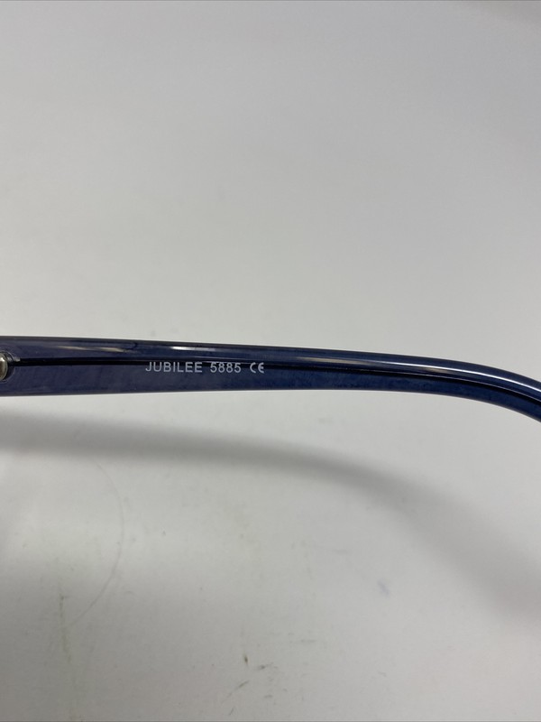 JUBILEE EYEGLASSES FRAME 5885 SAP 51-17-138 BLUE FULL RIM PB57 gallery