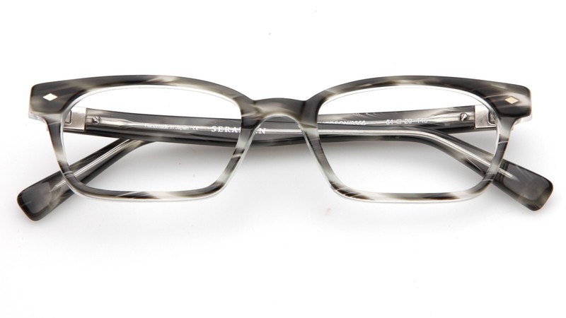 New SERAPHIN EMERSON/8566 Grey Demi Eyeglasses 51-20-145mm B32mm Japan gallery