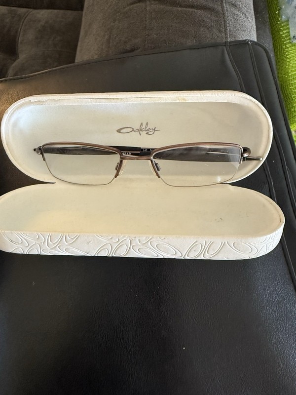 Oakley Sculpt 6.0 Eyeglasses Half Rim Toast Frames 53-18-142