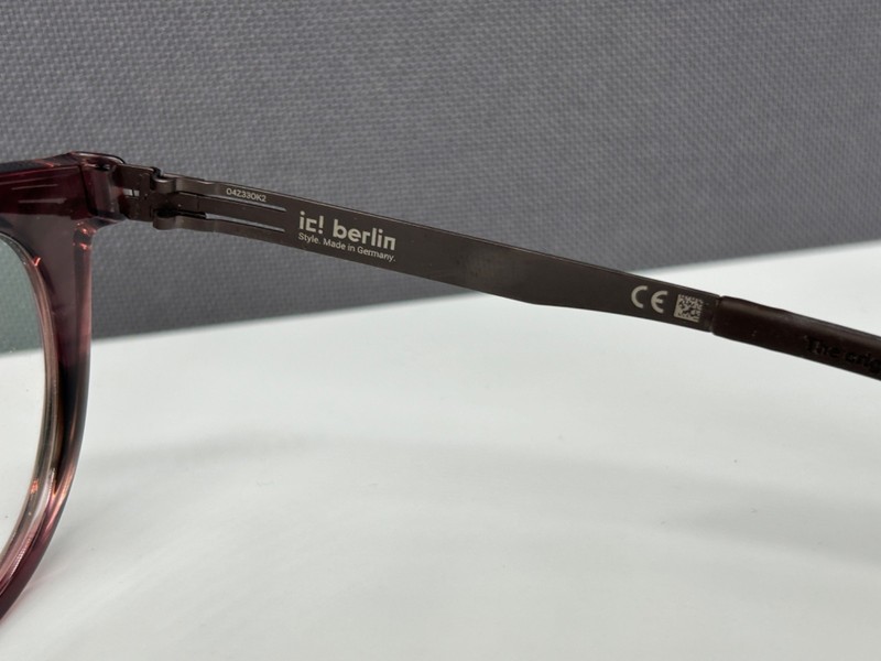 Ic Berlin Kimiko Eyeglasses Frames Round Panto Brown Men Women gallery