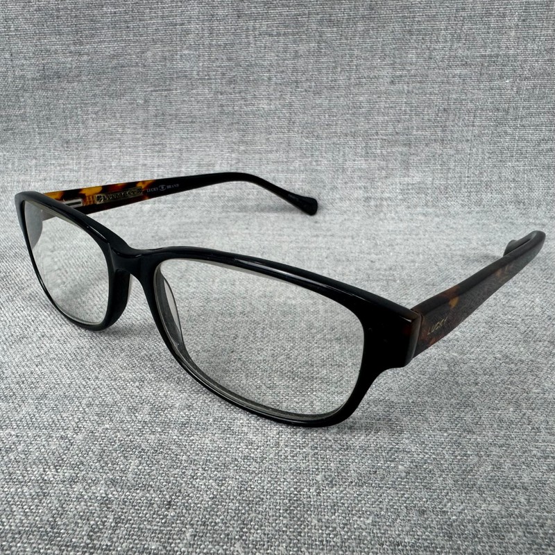Lucky Brand Porter Eyeglasses Frames 53 16 140 Black Tortoise Full Rim