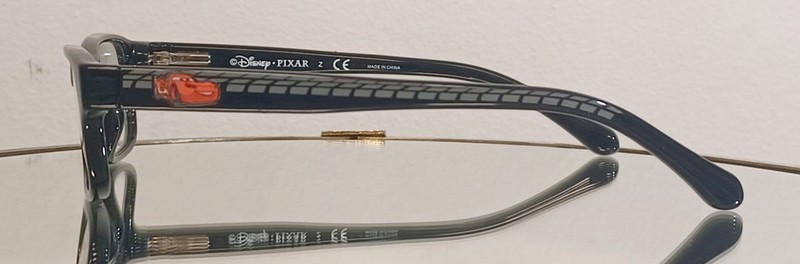 Originale DISNEY 3E 4004 2017 Eyeglasses BLACK New Plastic 45-14-125 Kids gallery