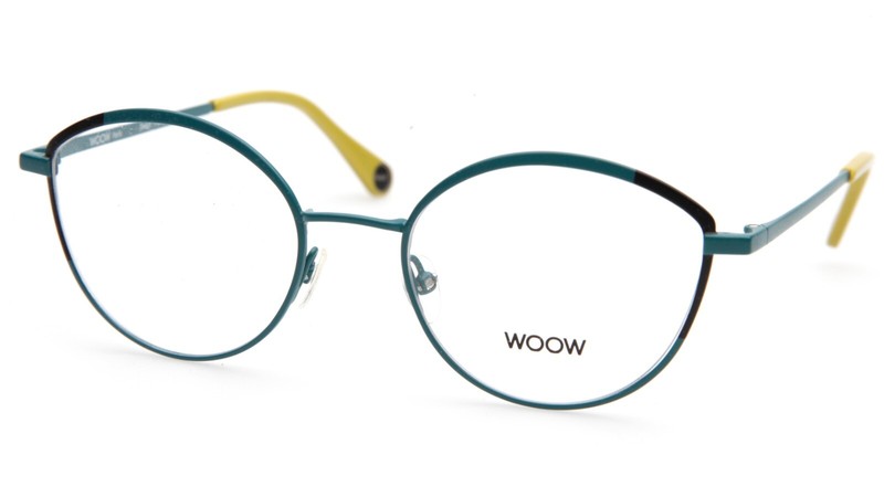 NEW WOOW Bon Jour 1 Col 9006M Petrol EYEGLASSES FRAME 48-18-137mm B40mm gallery