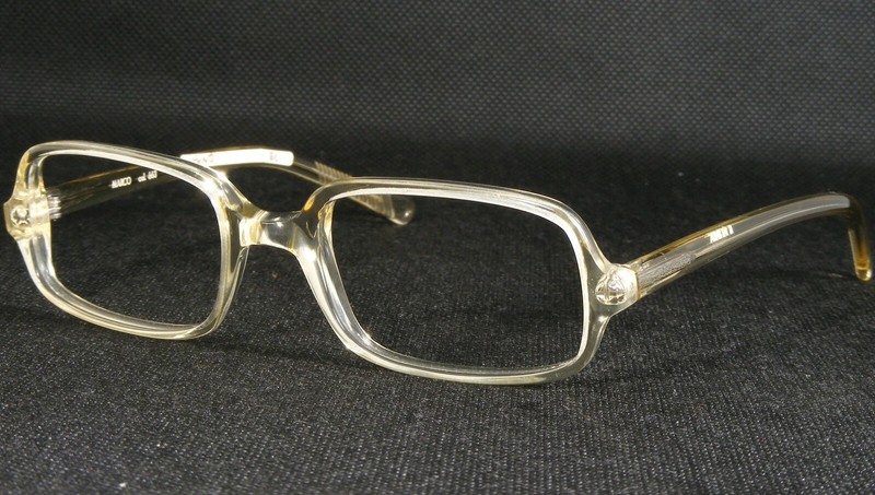 Vintage il punto MARCO 663 Transparent UNIQUE RARE EYEGLASSES 48-17-144 (NOTES)
